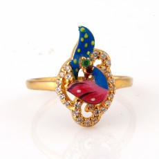 Ladies Peacock Ring